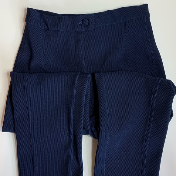 Vintage Serge Azar Navy Pants Paris France - Picture 12 of 15